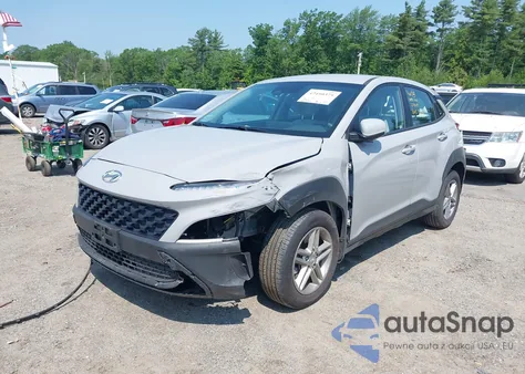 2022 Hyundai Kona Se z USA, uszkodzony, nr VIN KM8K2CAB2NU880697